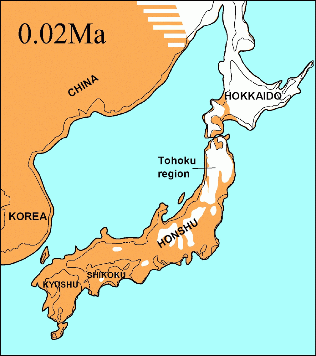 ２万年前の日本列島 10万年後の日本列島 私設原子力情報室ブログ